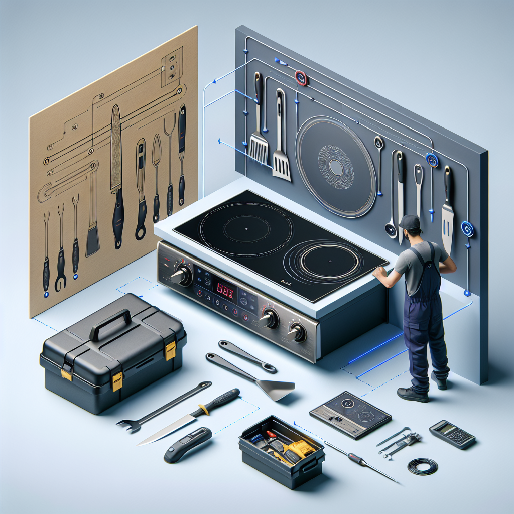 Induktionsherd-Installation