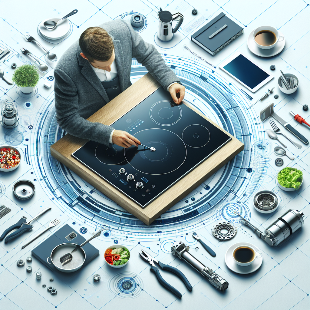 Induktionsherd Montage