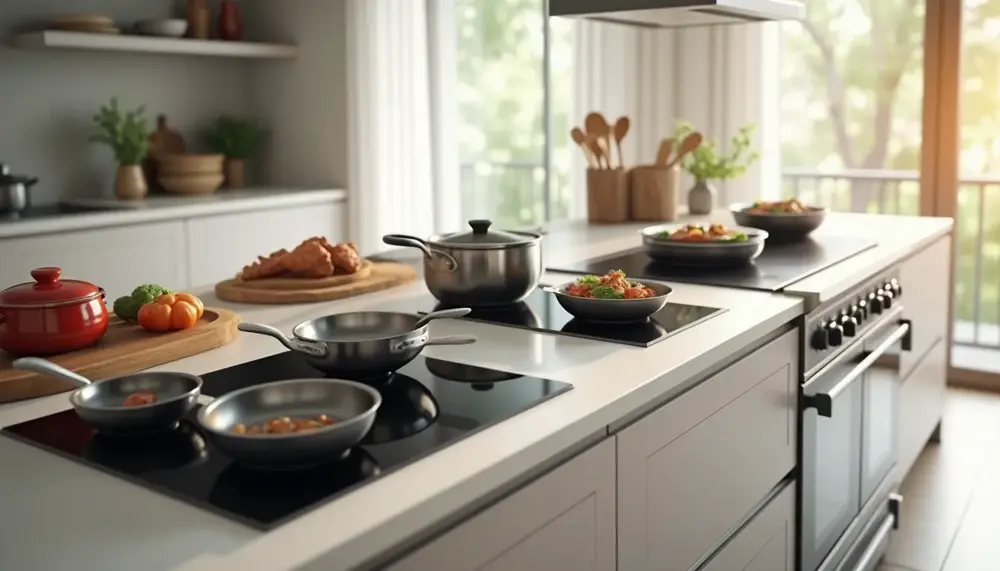 Induktionsherd im Vergleich: Die Unterschiede zu anderen Herdarten