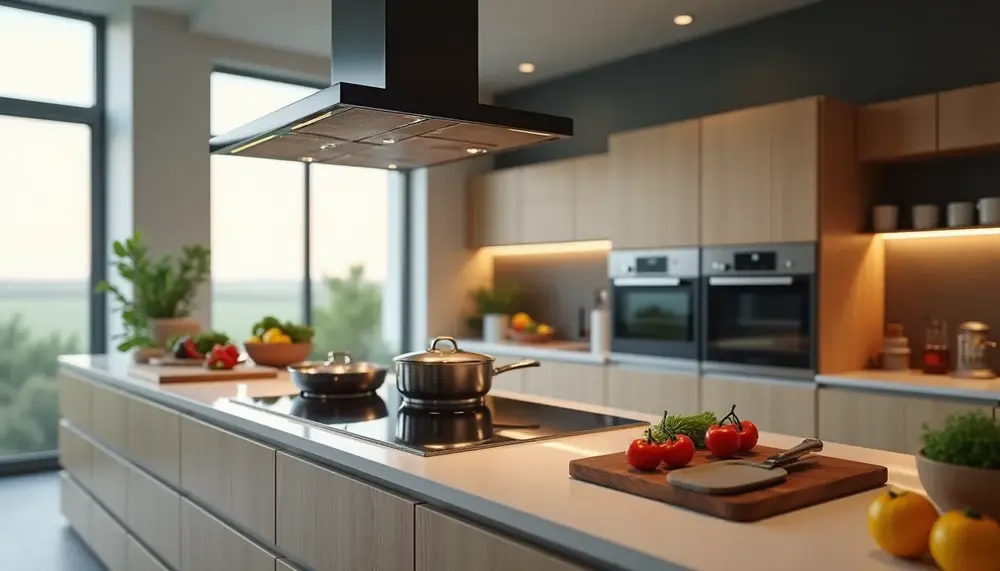 Induktionsherd mit Backofen und Dunstabzug: Der Alleskönner für Ihre Küche